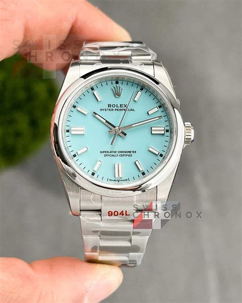 rolex op tiffany blue 36|Rolex tiffany blue 41 price.